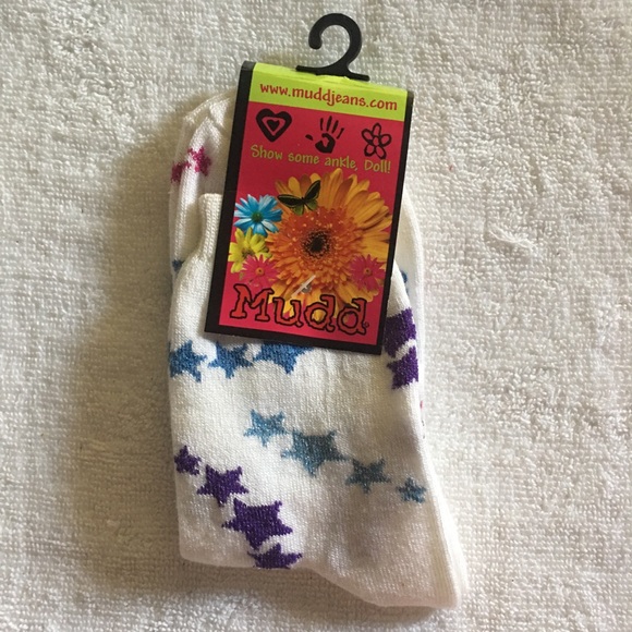 NWT Mudd star and flower socks - Picture 4 of 5